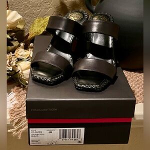 Vince Camuto Kaden Black Strappy Heel Sandal